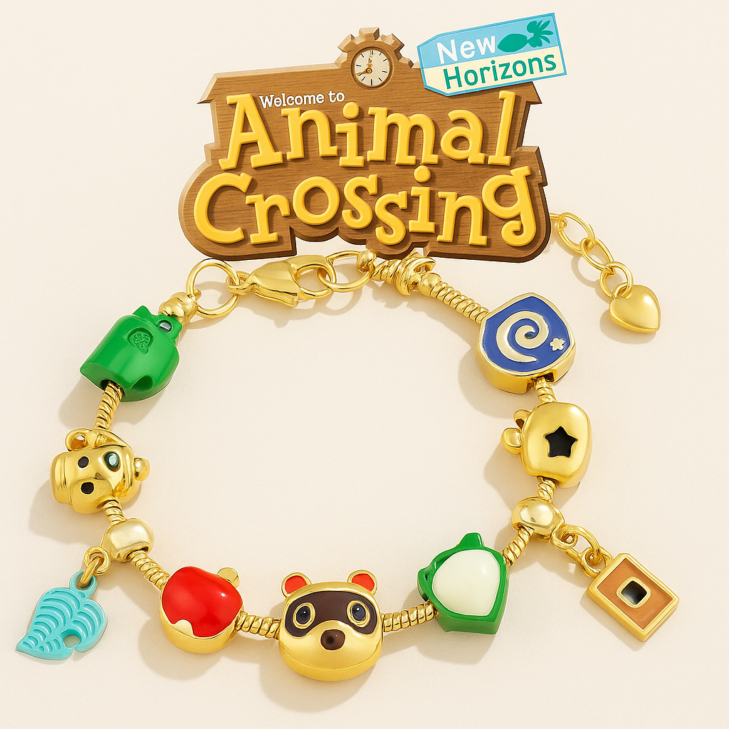 Animal Crossing New Horizons Charm Bracelet