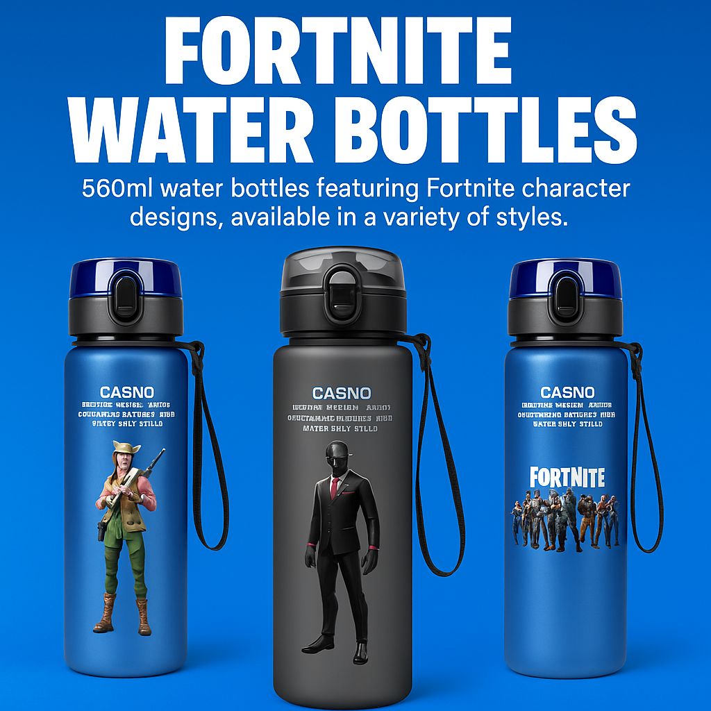 Fortnite Water Bottle – 560ml Character Series