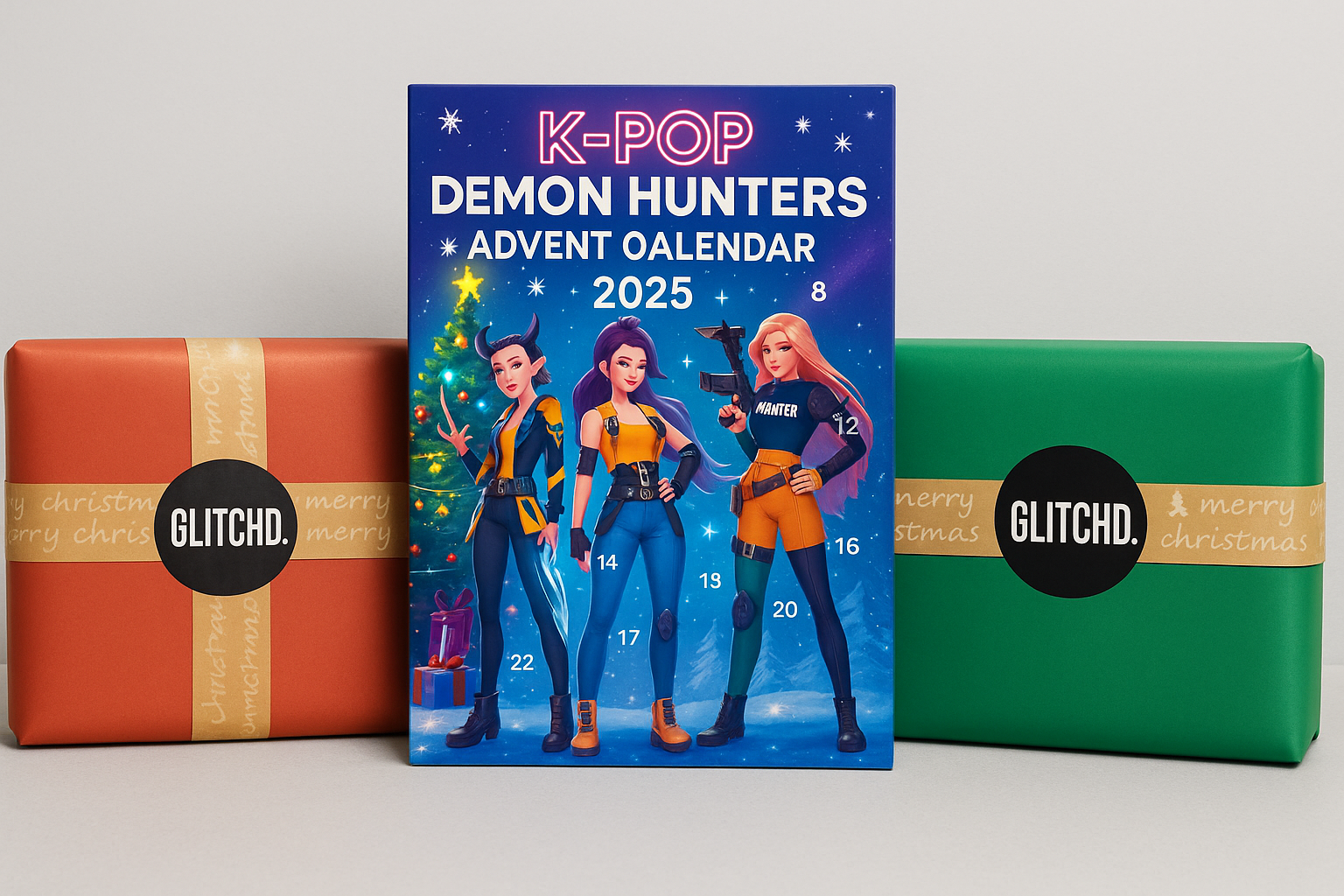 K-POP Demon Hunters Countdown Gift Box โ Advent Calendar with 24 Surprises