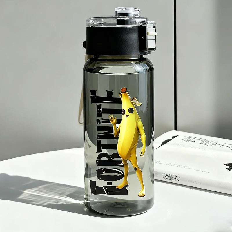Fortnite - Transparent Sports Water Bottle (600ml)