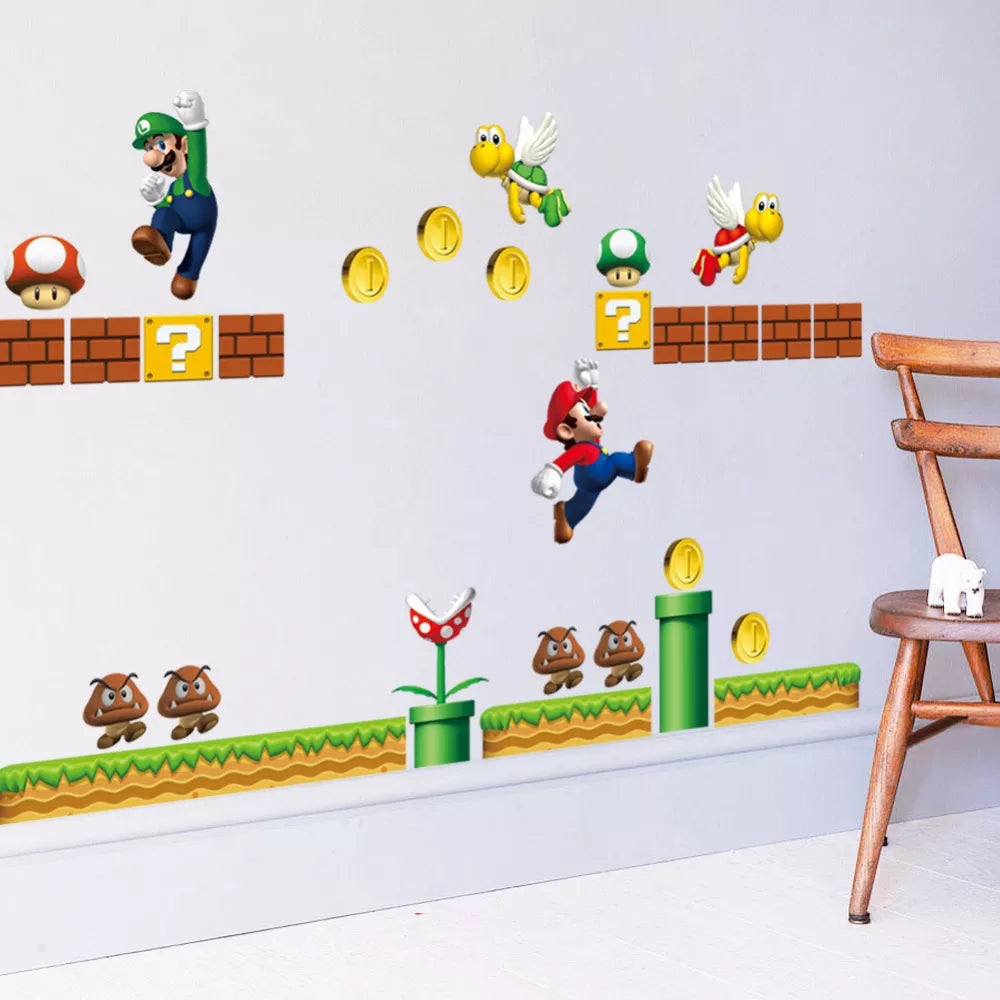 Super Mario Wall Stickers