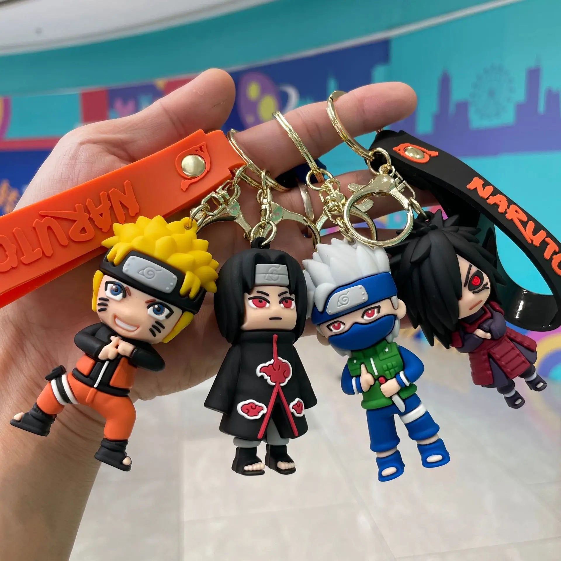 Naruto 3D Anime Keychain โ 7.4cm