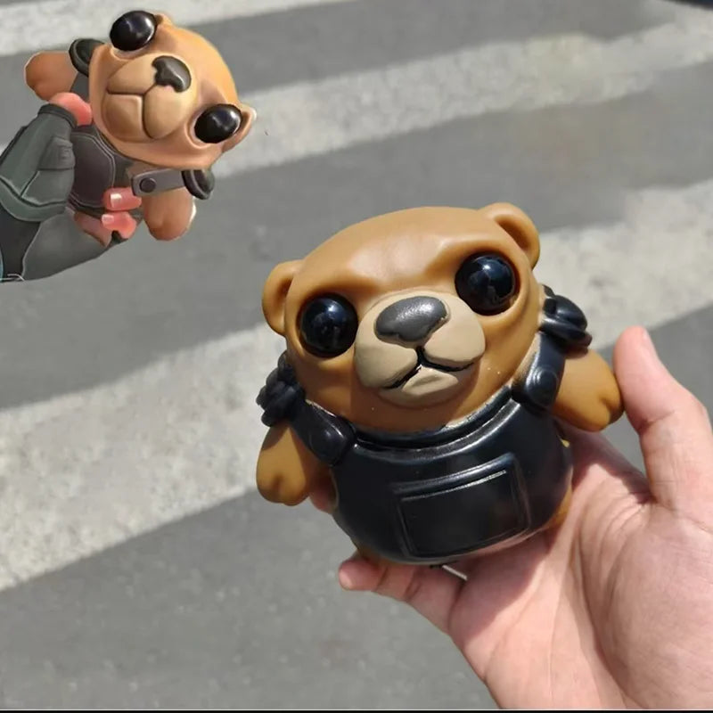 Tactical Bear Figure – 13cm x 11cm – Silent & Voiced Versions