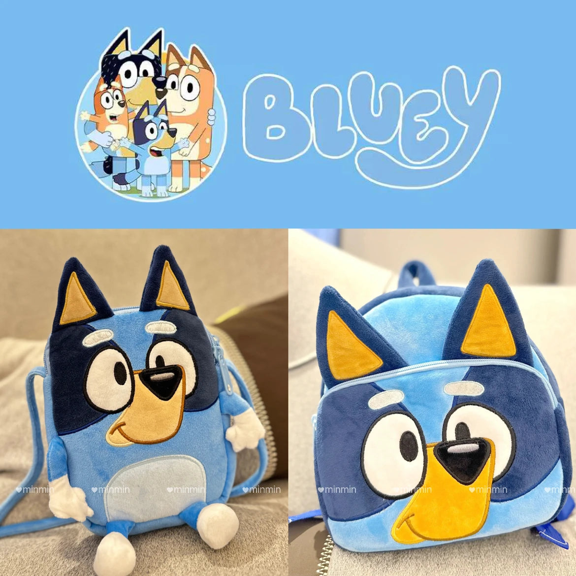 Bluey Mini Backpack β Kids Kindergarten Bag