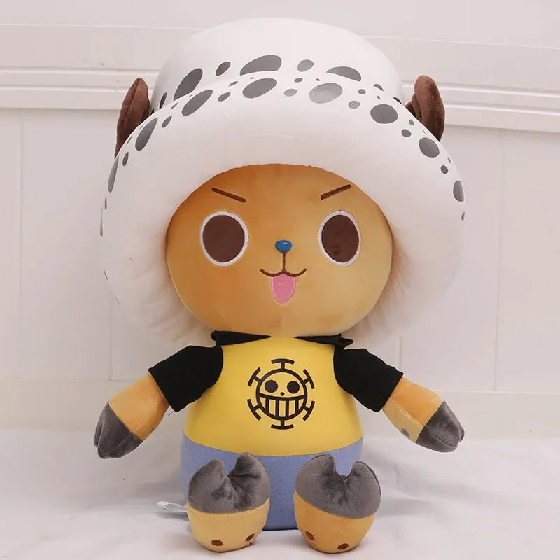 One Piece Chopper Plush – Ace / Trafalgar Law Outfit (45cm)