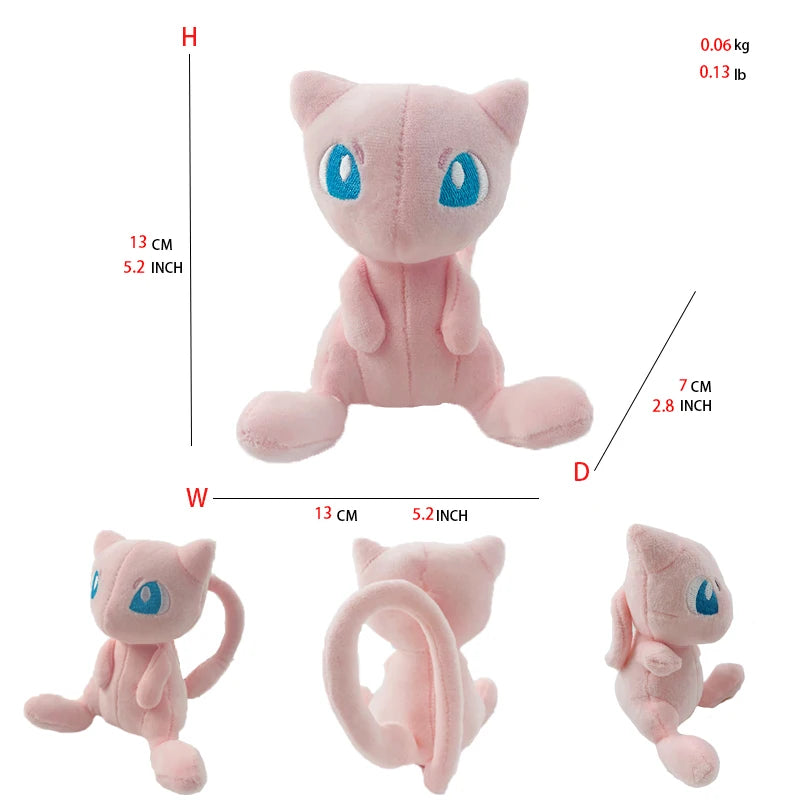 PokΓ©mon β Mew Plush Toy (13cm) | Soft Mini Collectible