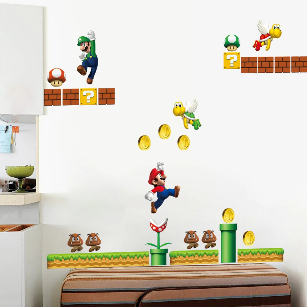Super Mario Wall Stickers
