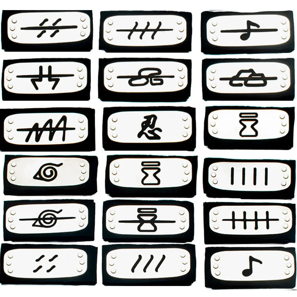 Naruto Ninja Headband – Multiple Village Symbols