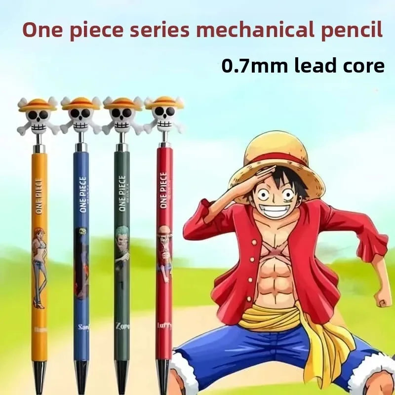 One Piece Mechanical Pencil β 0.7mm Anime Stationery (Random Character)