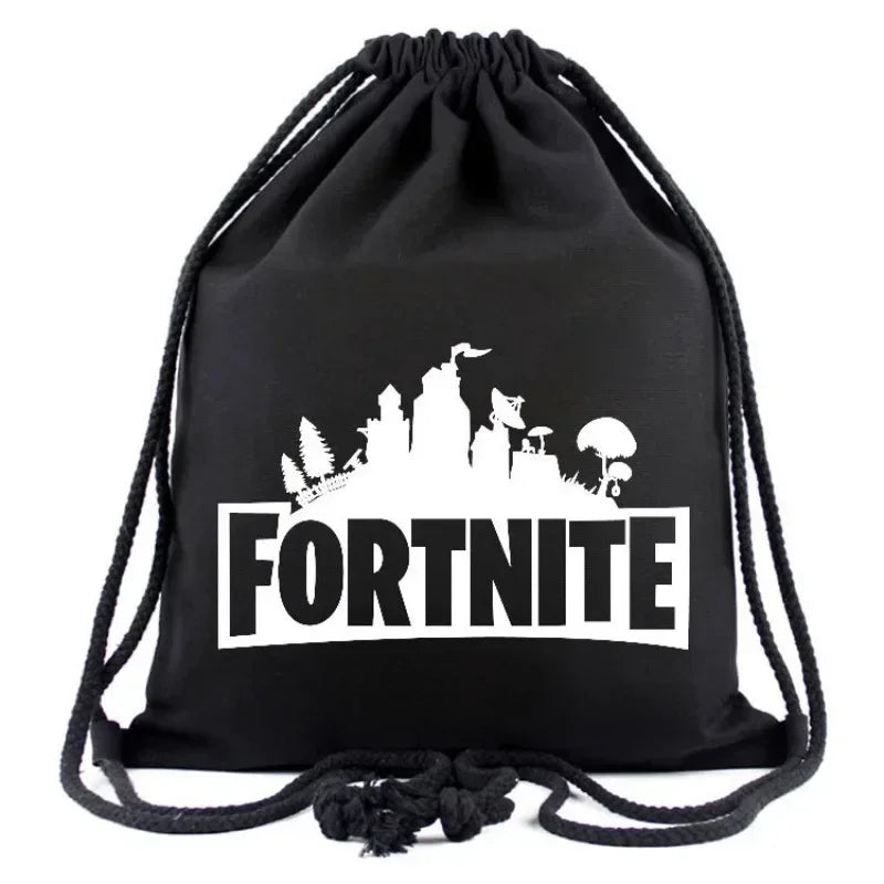 Fortnite Drawstring Backpack β 40x34cm Lightweight Sports Bag