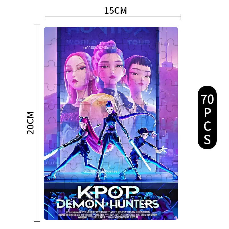 K-Pop Demon Hunters 70-Piece Mini Puzzle (Multiple Variants)
