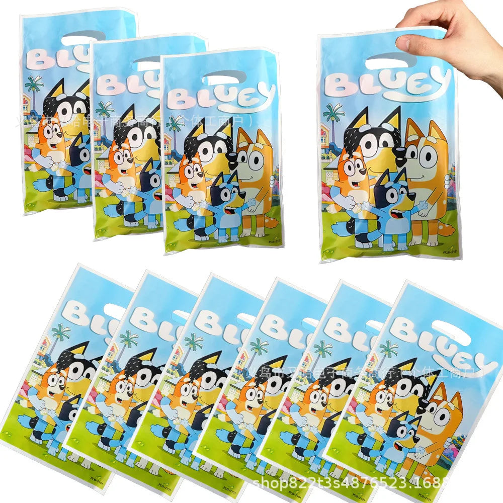 Bluey Party Latex Bags (20pcs)