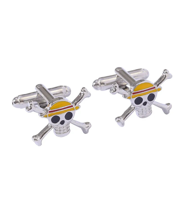 One Piece - Skull Cufflink