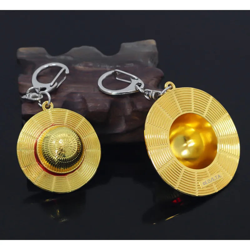 One Piece - Luffy Straw Hat Keychain