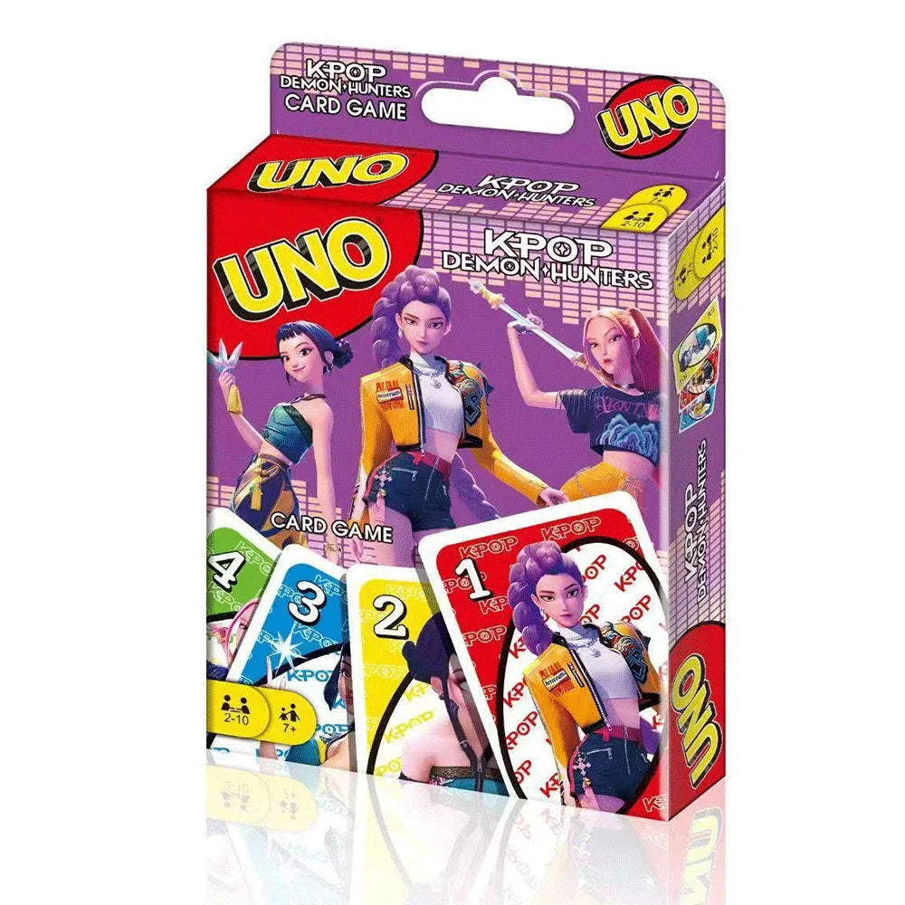 K-Demon Hunters UNO Style Card Game Set