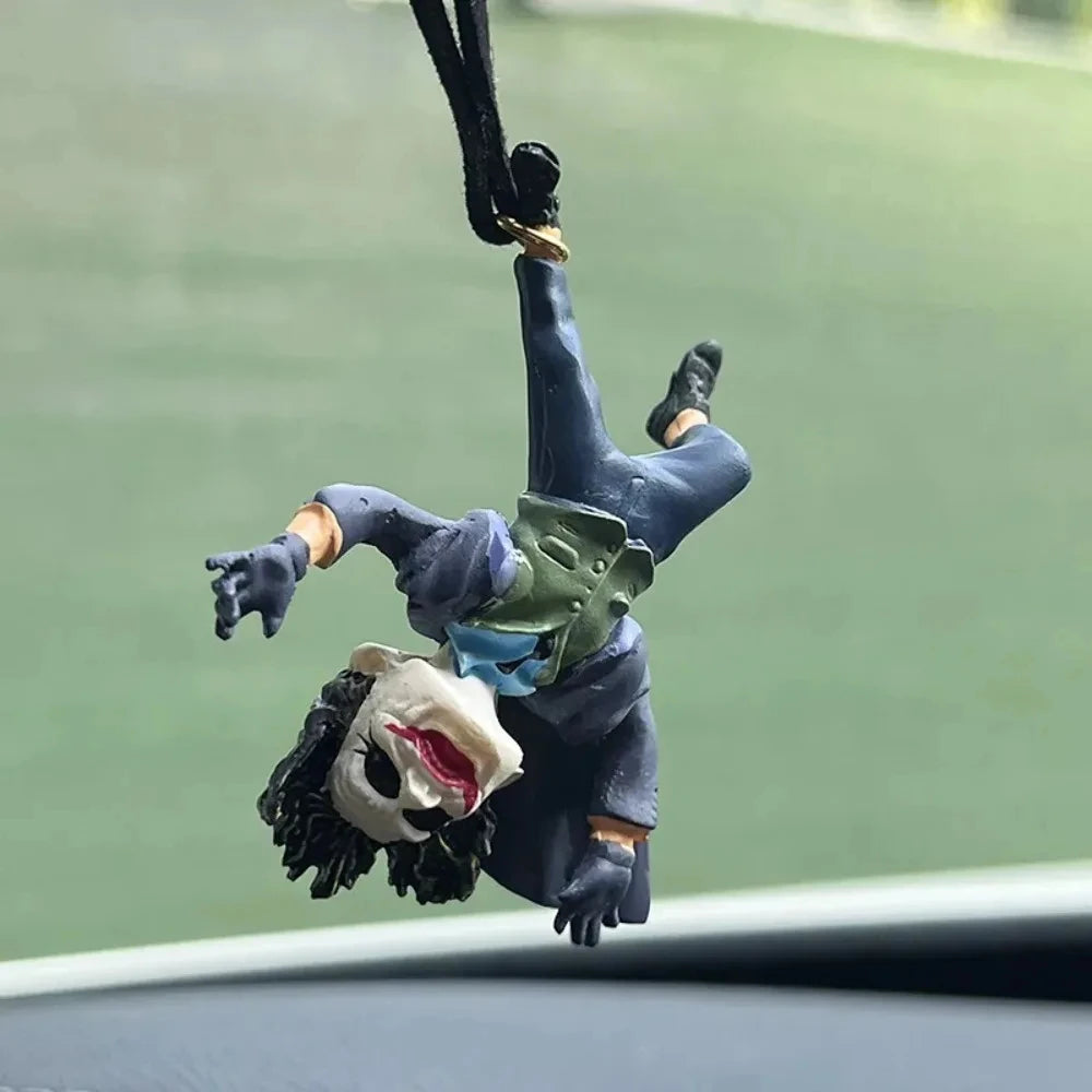 Hanging Villain Car Mirror Ornament β Resin Figure (4.5cm)