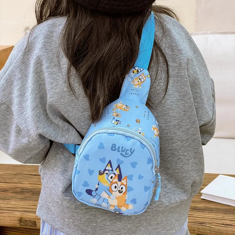 Bluey Kids Mini Crossbody Bag β Lightweight Cartoon Shoulder Bag