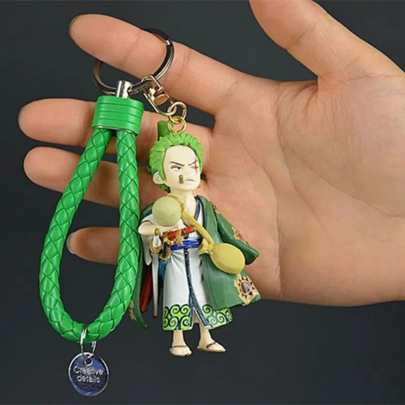 One Piece Keychain Set β Gear 5 Luffy & Zoro