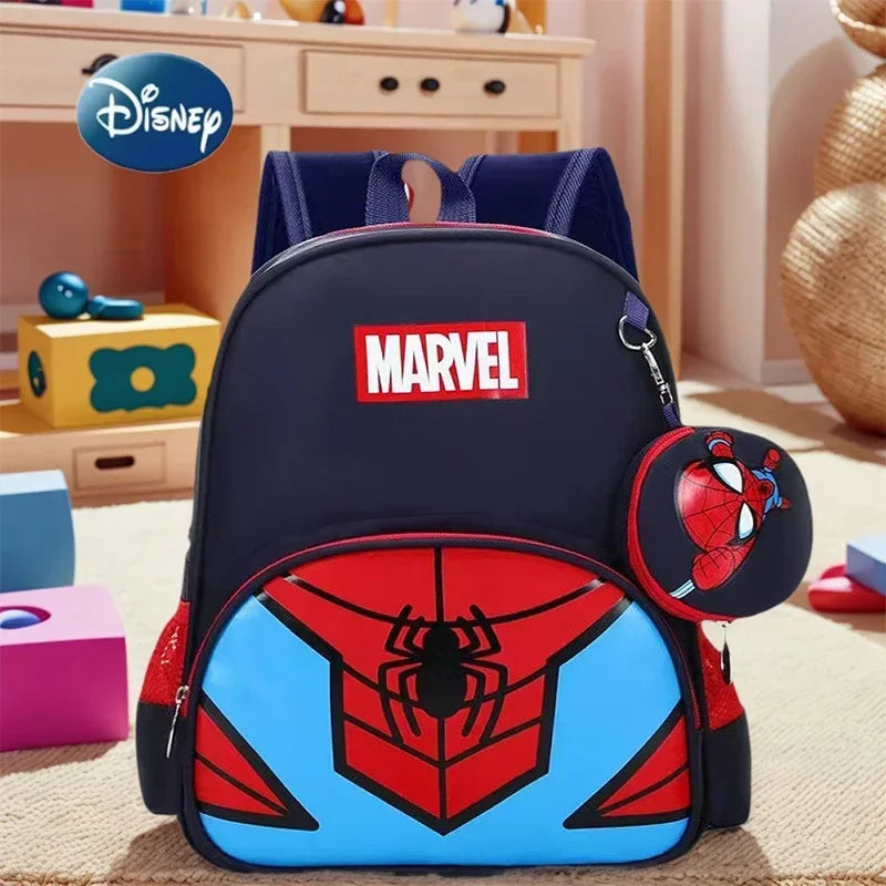 Marvel Kids Backpack Collection – Spiderman, Iron Man & Captain America