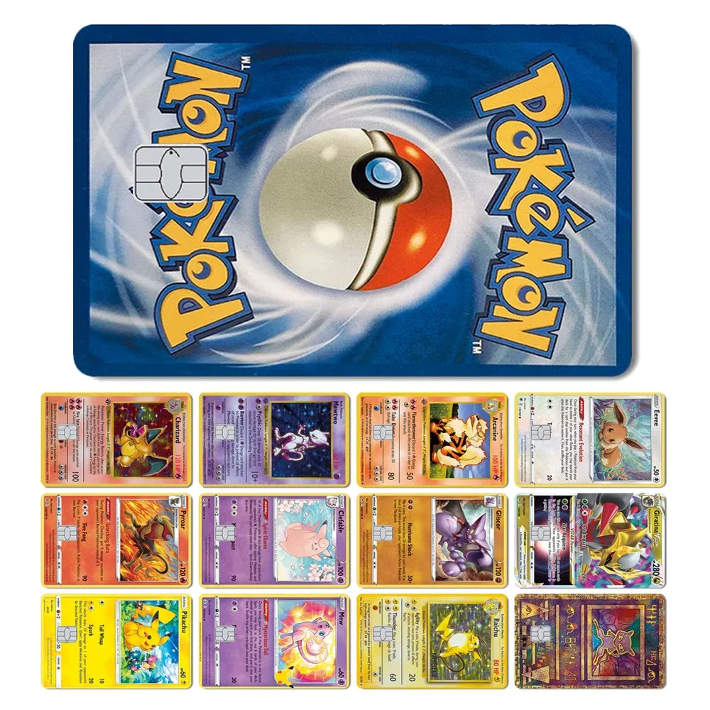 Pokemon - EMV Card Stickers