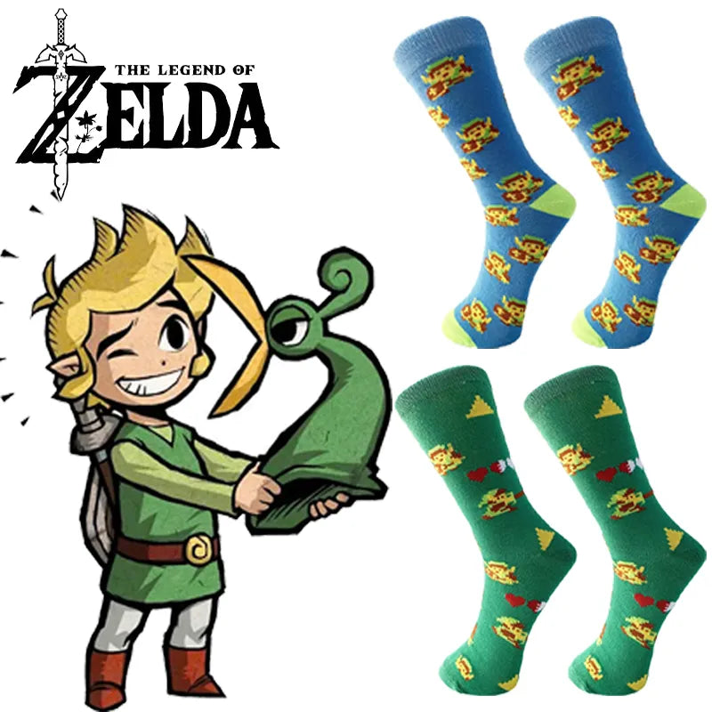 The Legend of Zelda β Cartoon Link Long Socks (35β42)