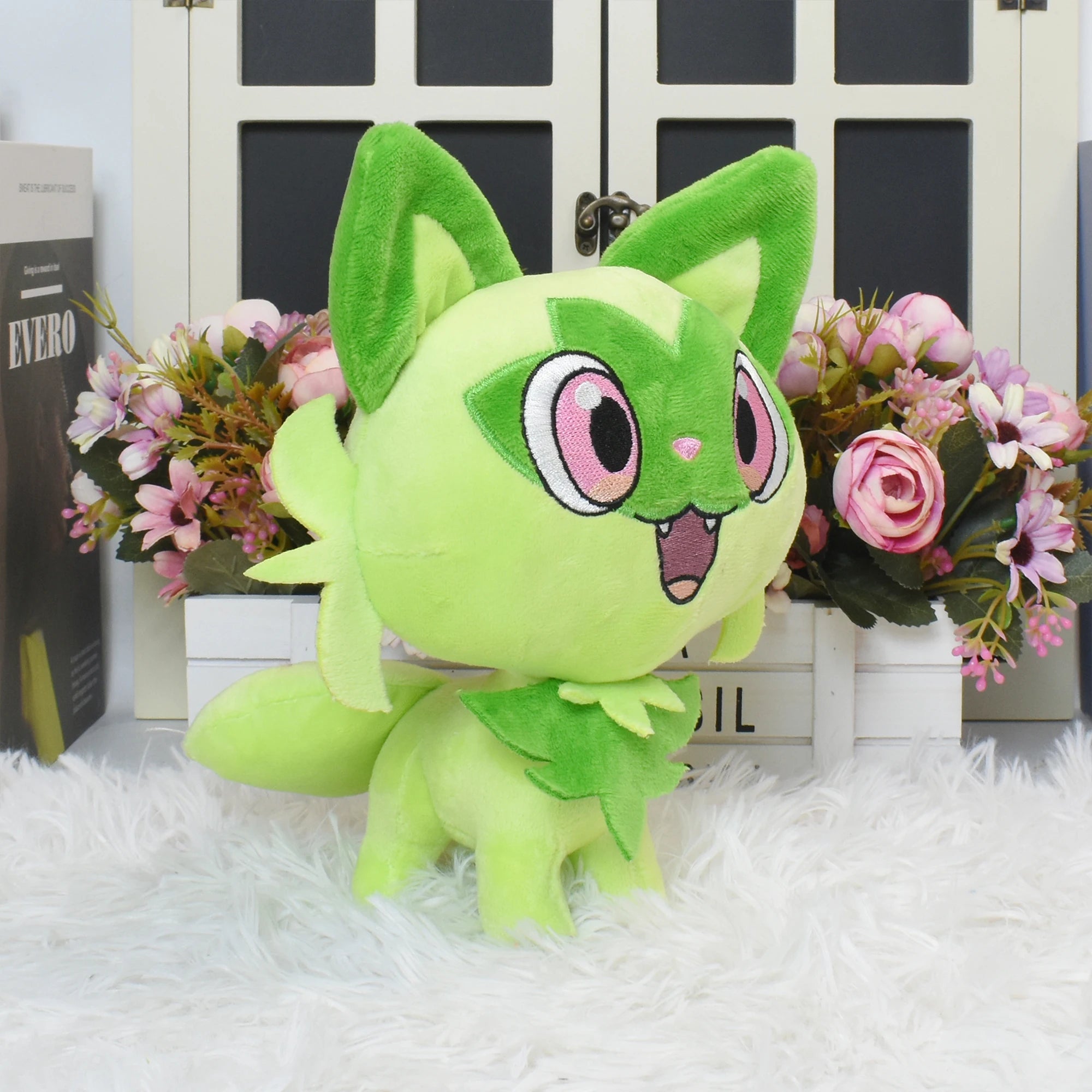 Pokémon Plush Toy Set – Meowscarada, Floragato & Sprigatito
