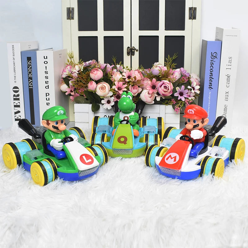 Mario Kart RC Cars โ Remote Control Toy with Lights
