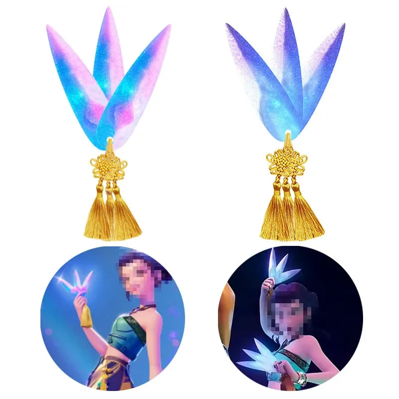 K-Pop Demon Hunters Light Feather Prop Ornament (13cm)