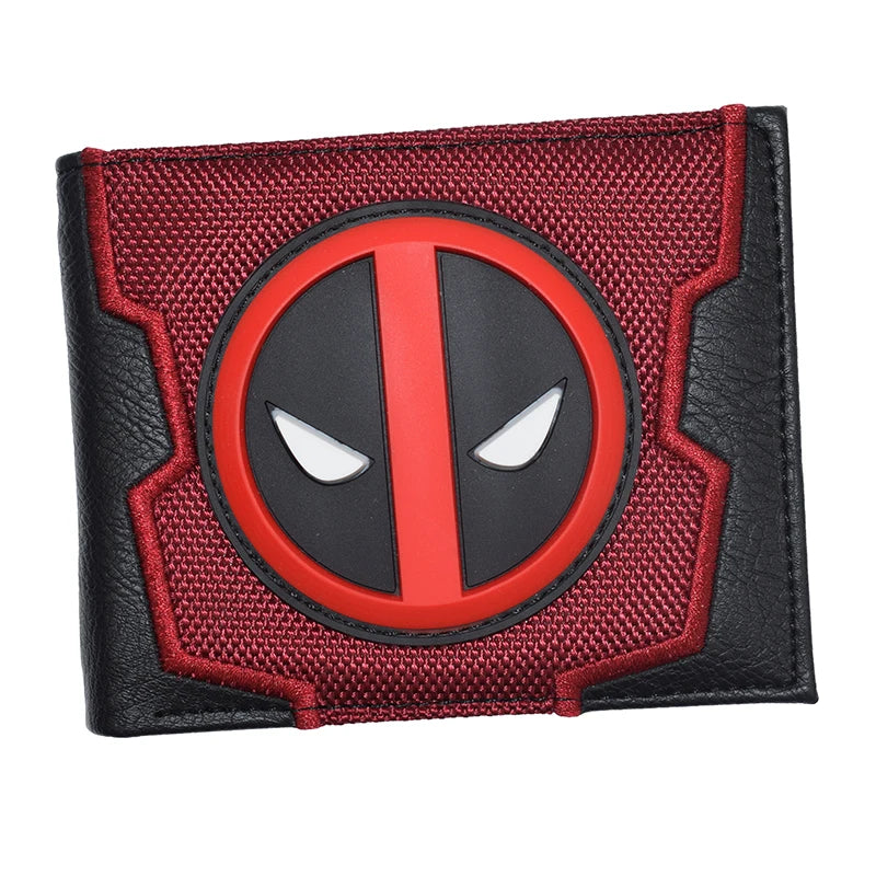 Marvel Deadpool Bi-Fold Wallet β Red & Black Hero Design