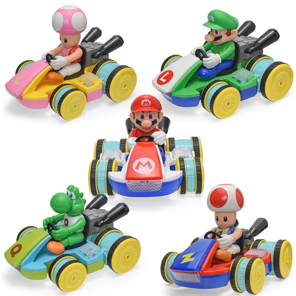 Mario Kart RC Cars โ Remote Control Toy with Lights
