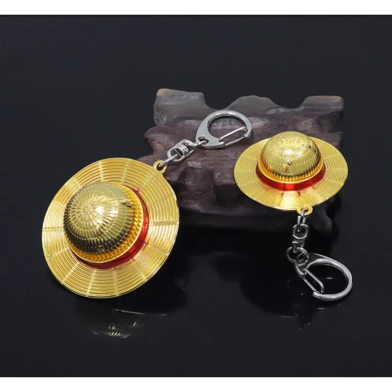 One Piece - Luffy Straw Hat Keychain