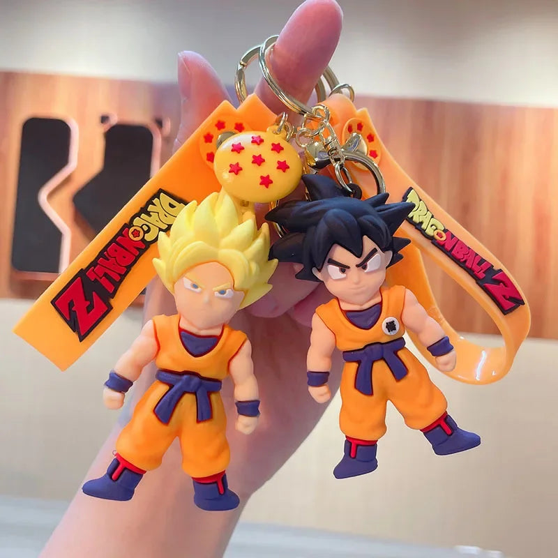 Dragon Ball Z 3D Character Keychain – Anime Collectible