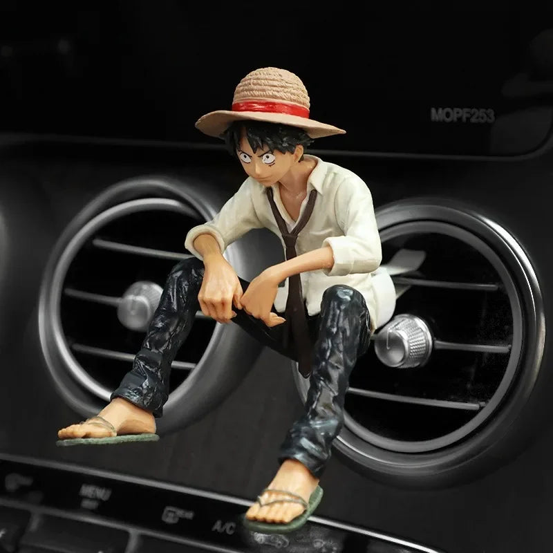 One Piece Car Air Vent Figure & Fragrance Decor â Luffy & Thousand Sunny