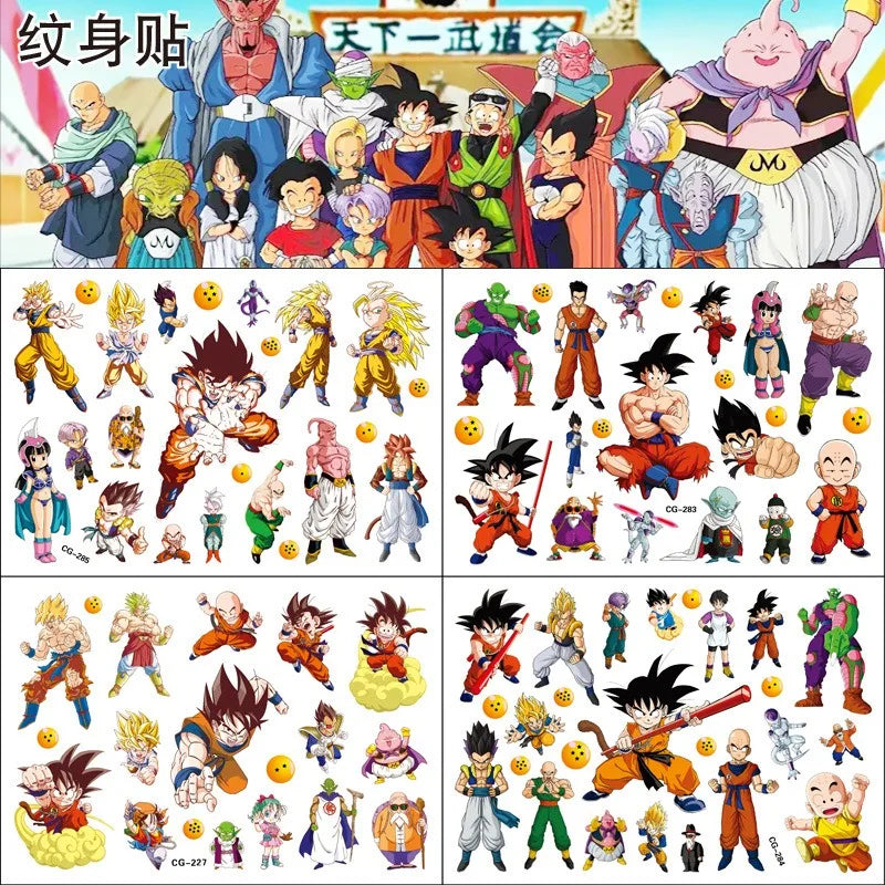 Dragon Ball Z - Tattoo Stickers