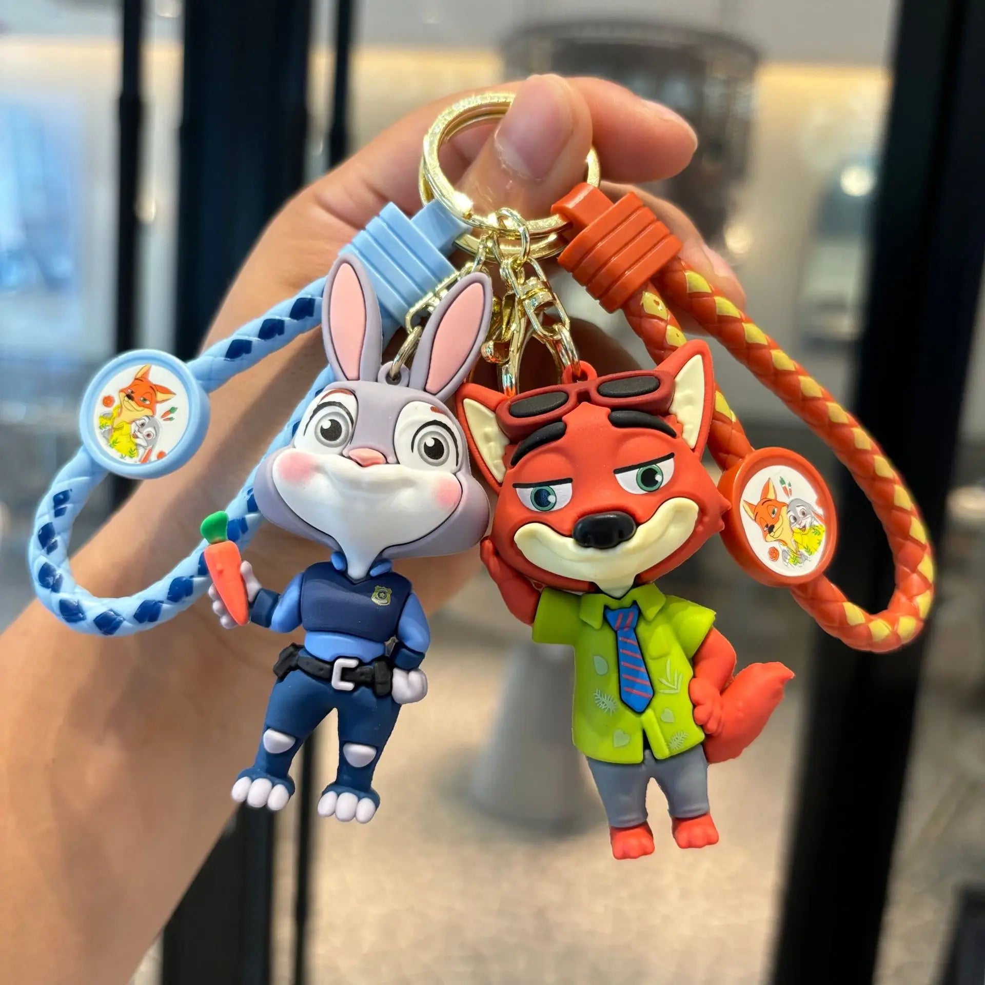 Zootopia Character Keyrings