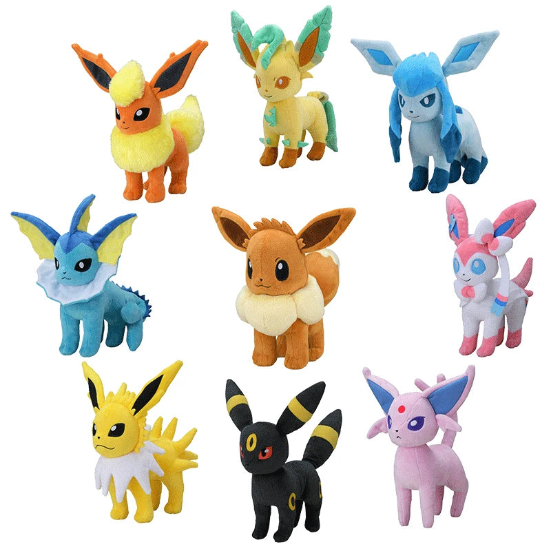 Pokemon Plush Toys – Eeveelution & Classic Characters Collection
