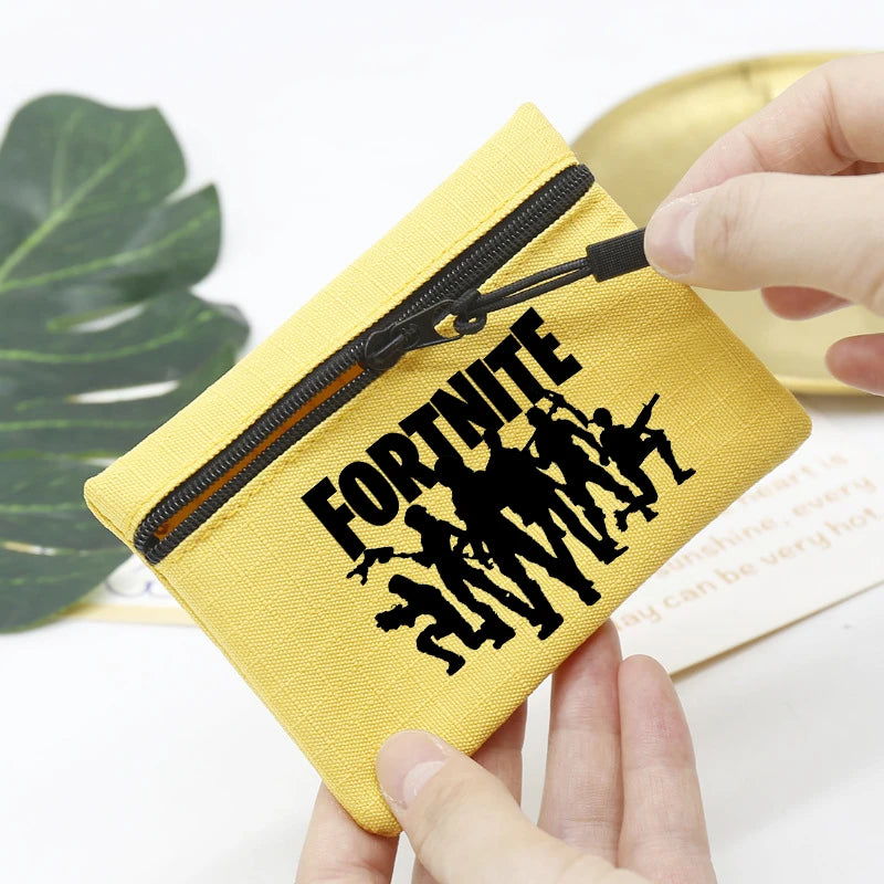 Fortnite Zip Coin Purse β Multi-Design Collection