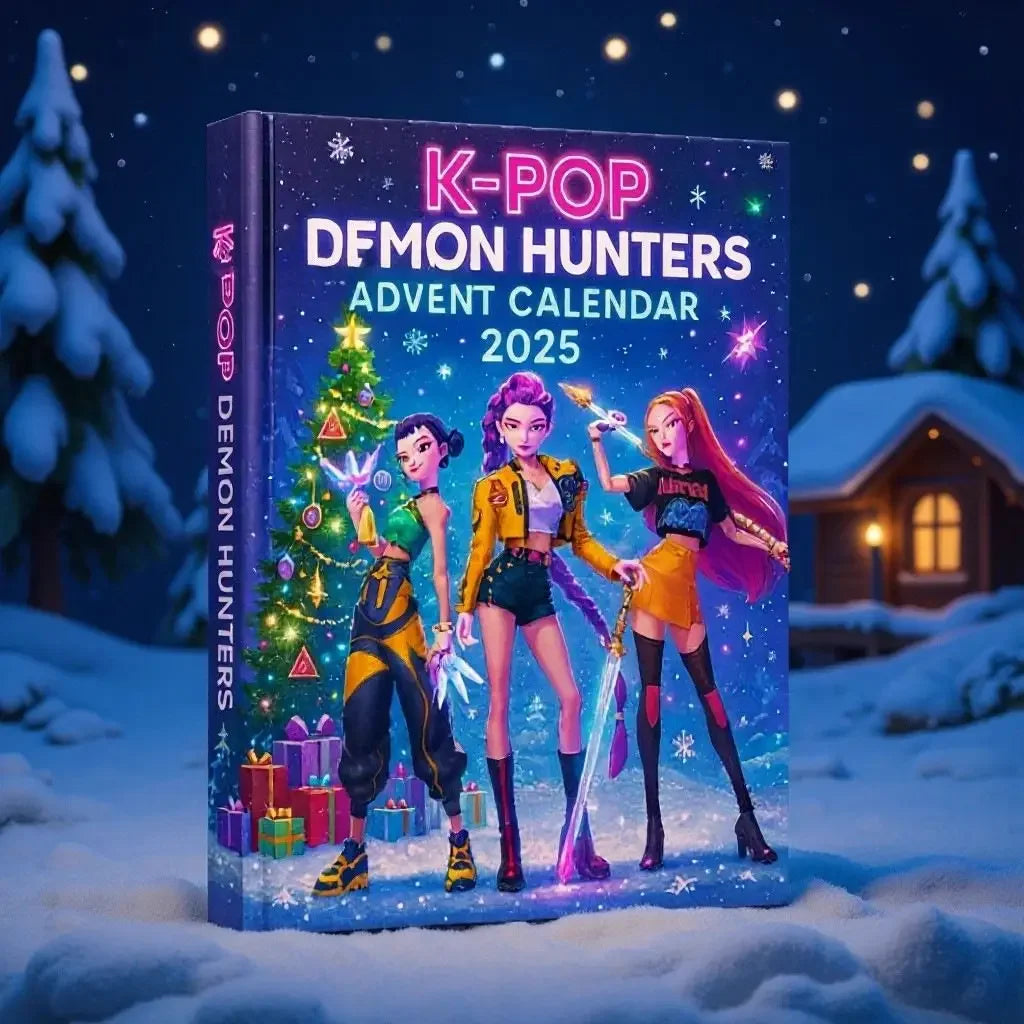 K-POP Demon Hunters Countdown Gift Box โ Advent Calendar with 24 Surprises