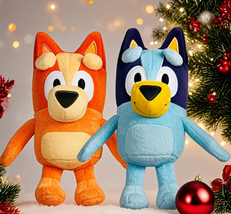 Bluey and Bingo Plush Toys – 30cm