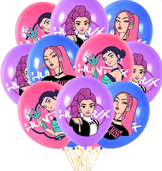 K-Pop Demon Hunters Balloon Decoration Set