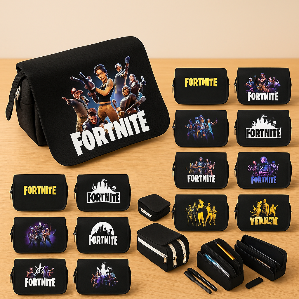 Fortnite Pencil Case – Multi-Design Collection (11 Variants)
