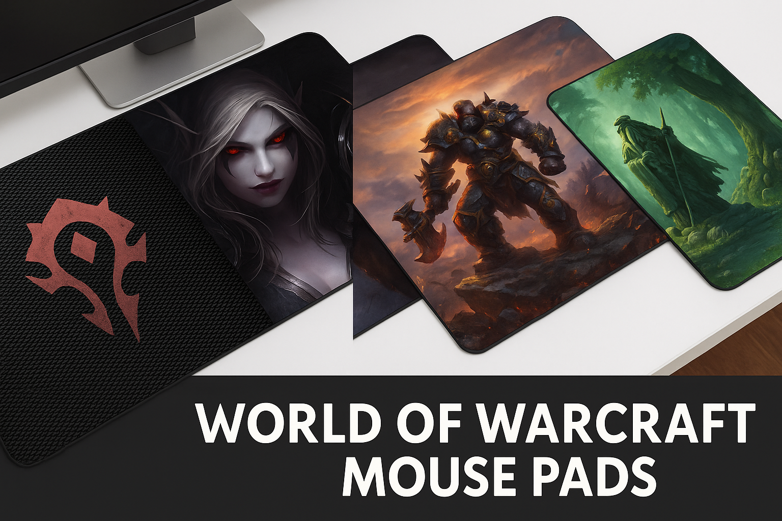 World of Warcraft Gaming Mouse Pads – Extended Desk Mats