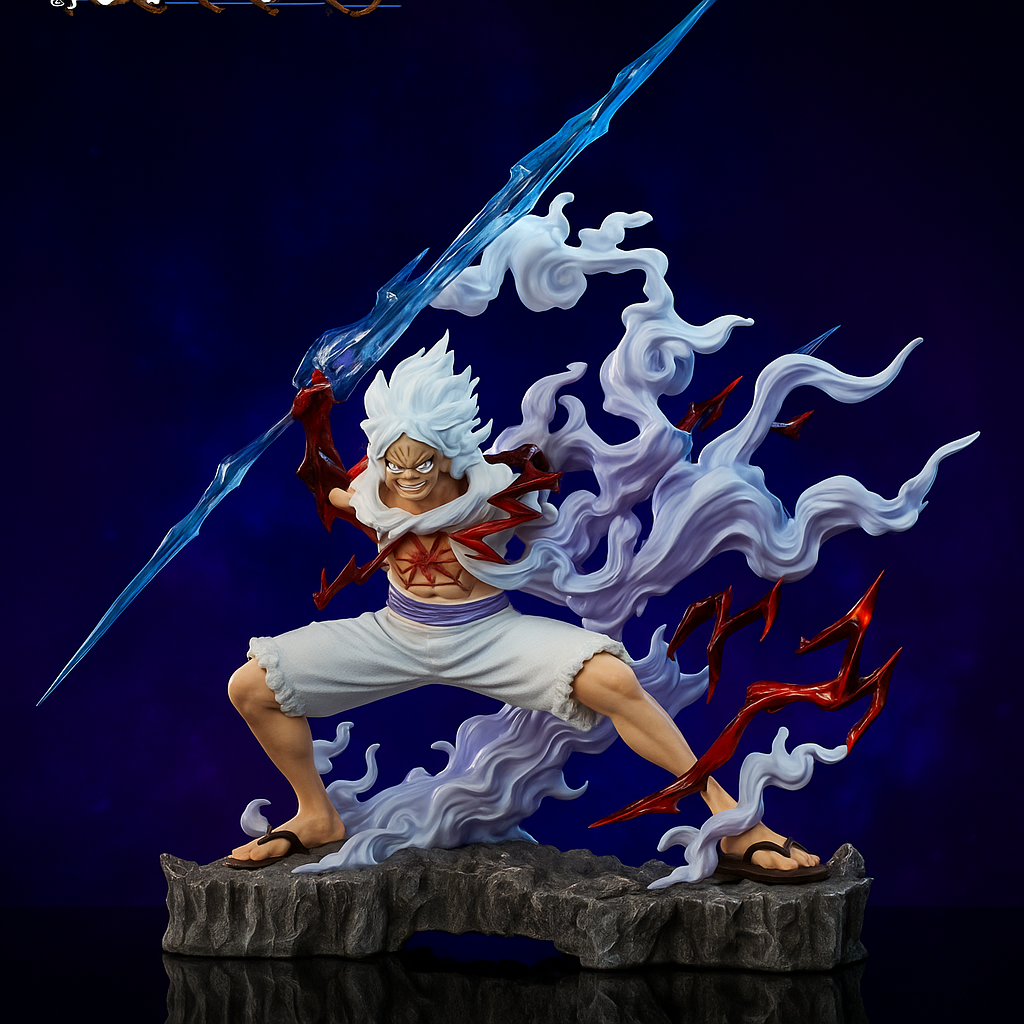 One Piece – Gear Fifth Nika Luffy Lightning Figure (25cm)