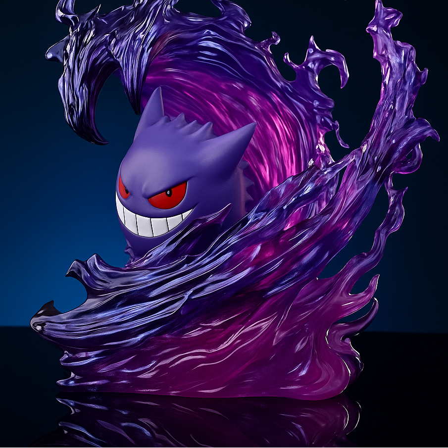 Pokémon – Gengar Shadow Surge Anime Figure (18cm)