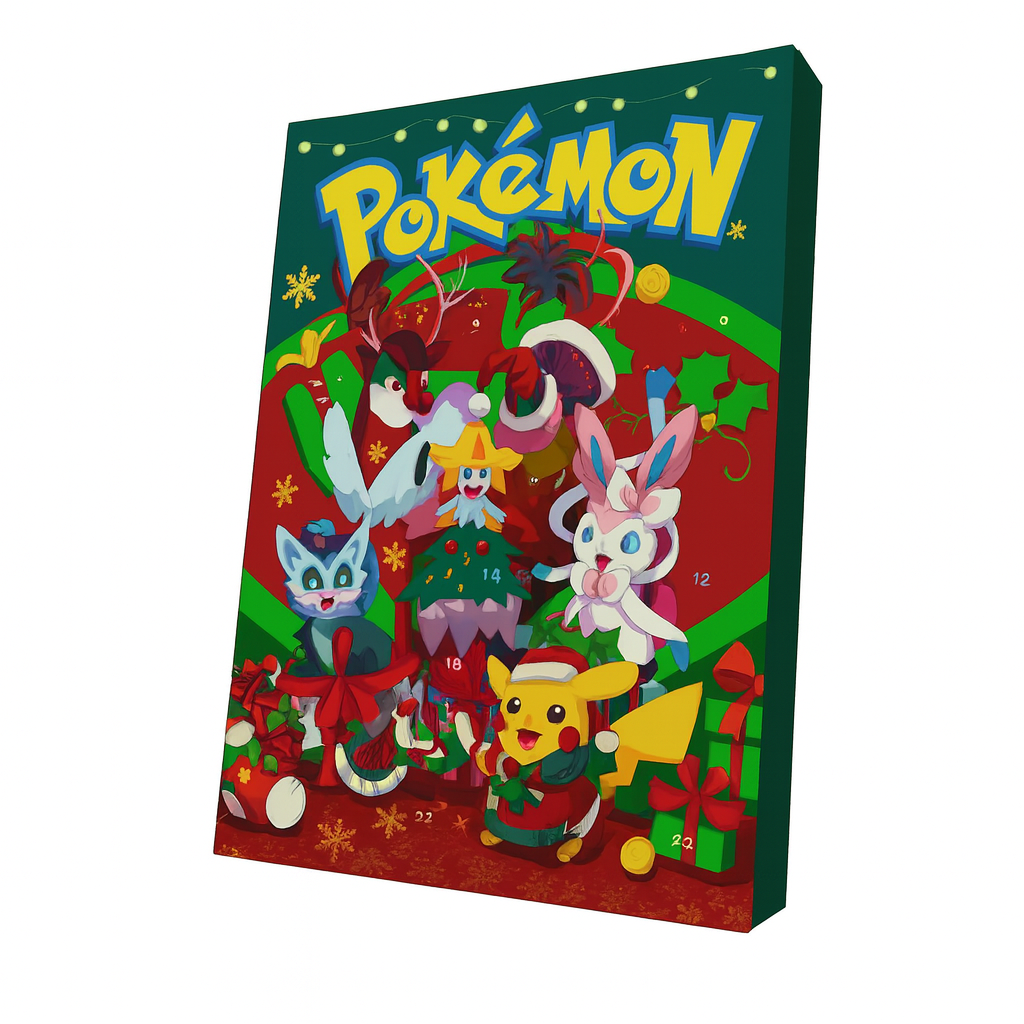 Pokémon Christmas Countdown Advent Calendar – 24 Surprise Mini Figures