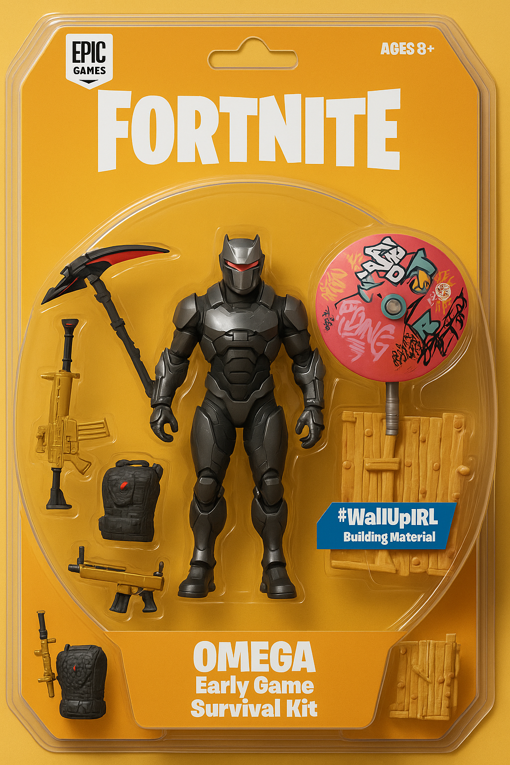 Fortnite Ultima Knight Action Figure Set – Collectible PVC Model with Weapons & Accessories