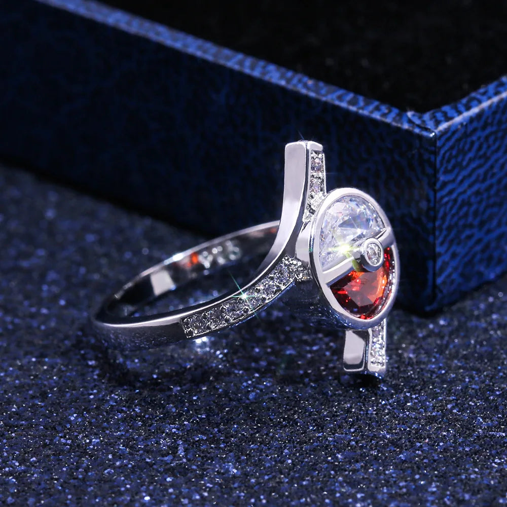 Pokemon - Poke ball Ring