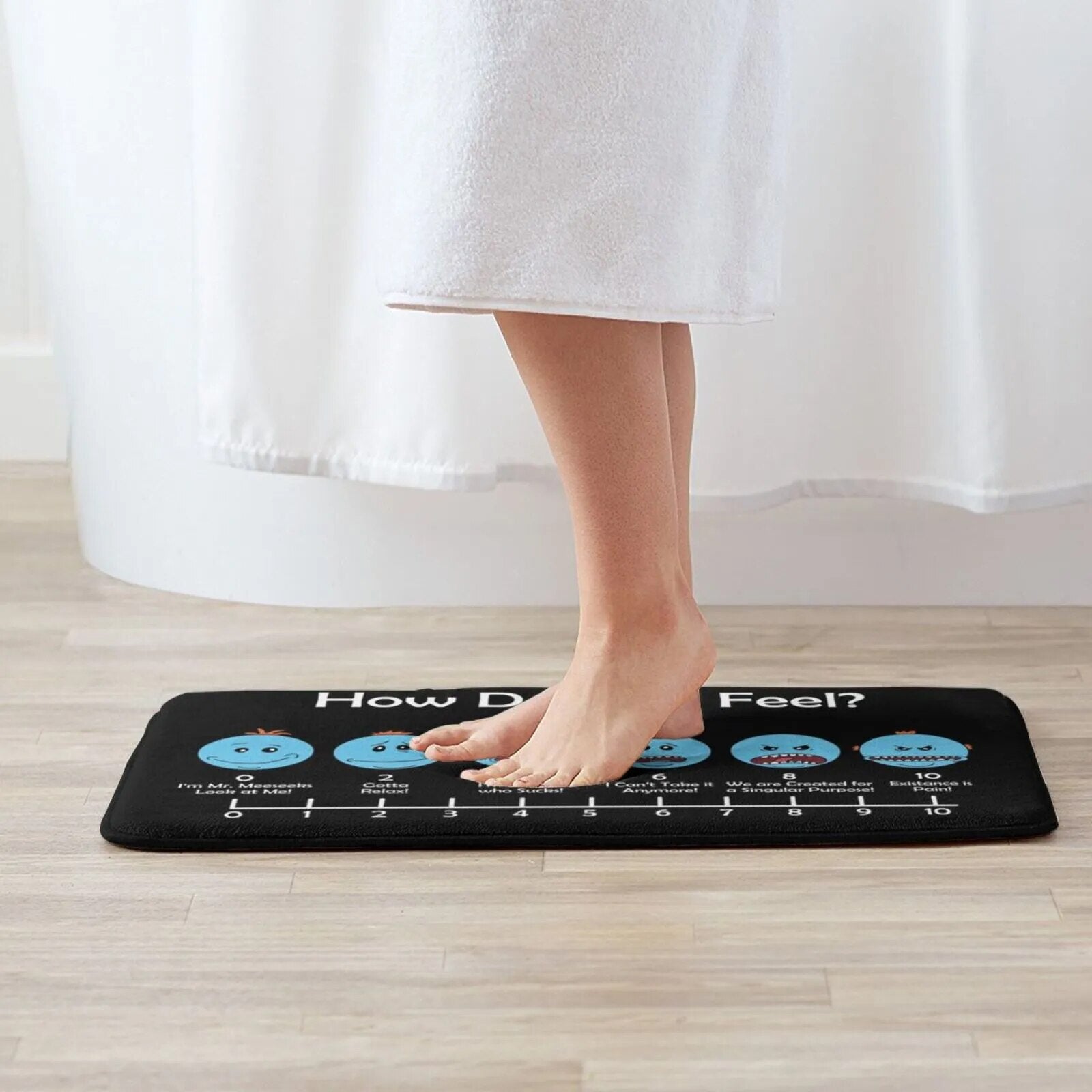 Rick and Morty - Mr. Meeseeks Bath Mat