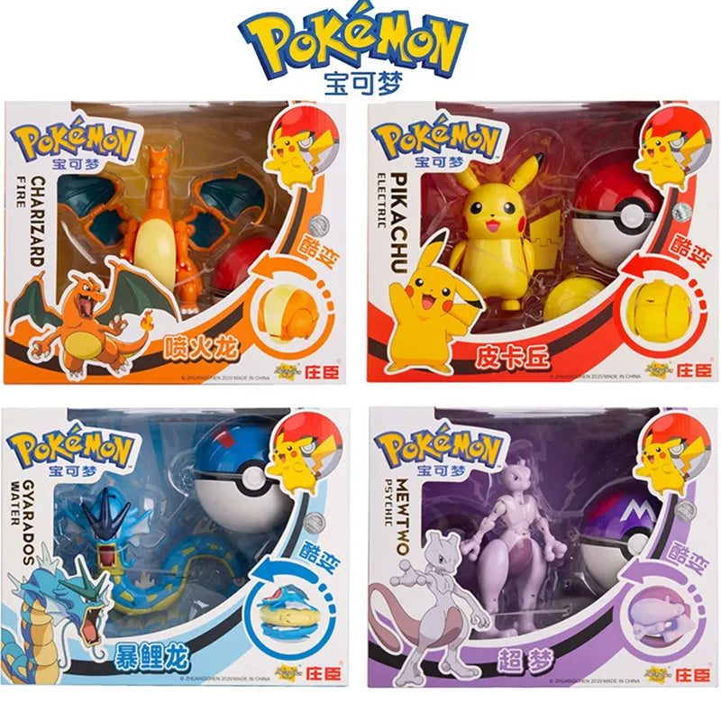 Pokemon - Retractable Pokemon in Pokeball