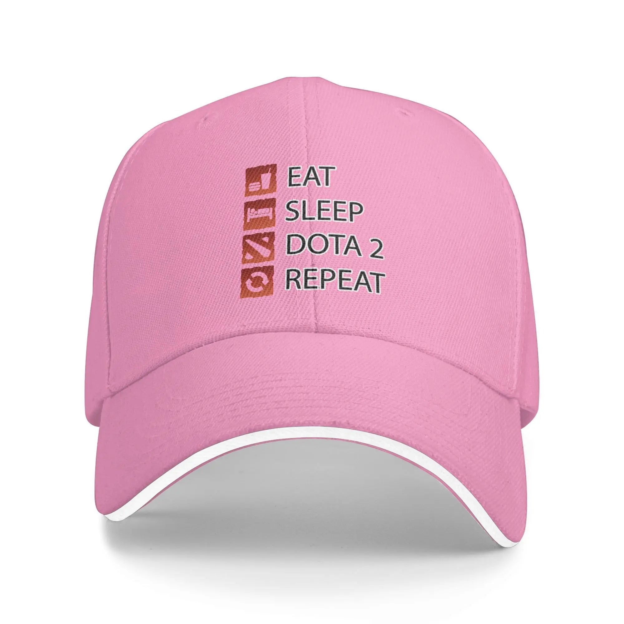 Eat Sleep Dota 2 Repeat Cap – Gamer Hat